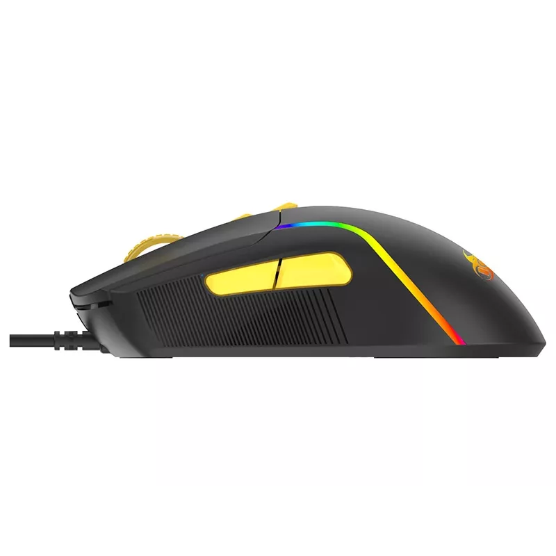 Tracer HORNET 87 tastatūra ar peli Gaming USB QWERTY angļu melna, dzeltena