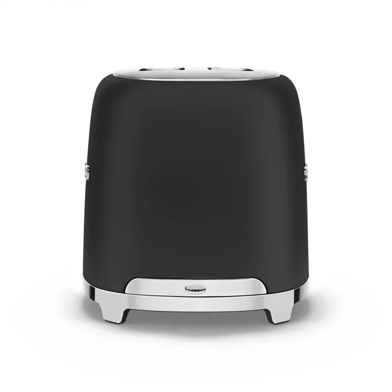Toaster Smeg 50's Style TSF01BLMEU 2 šķēles melns nerūsējošais tērauds