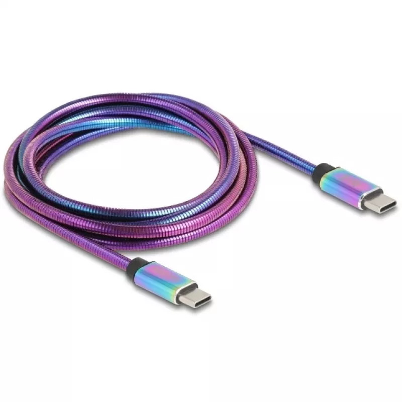 DeLOCK USB kabelis USB 2.0 2m USB C Daudzkrāsains 81116