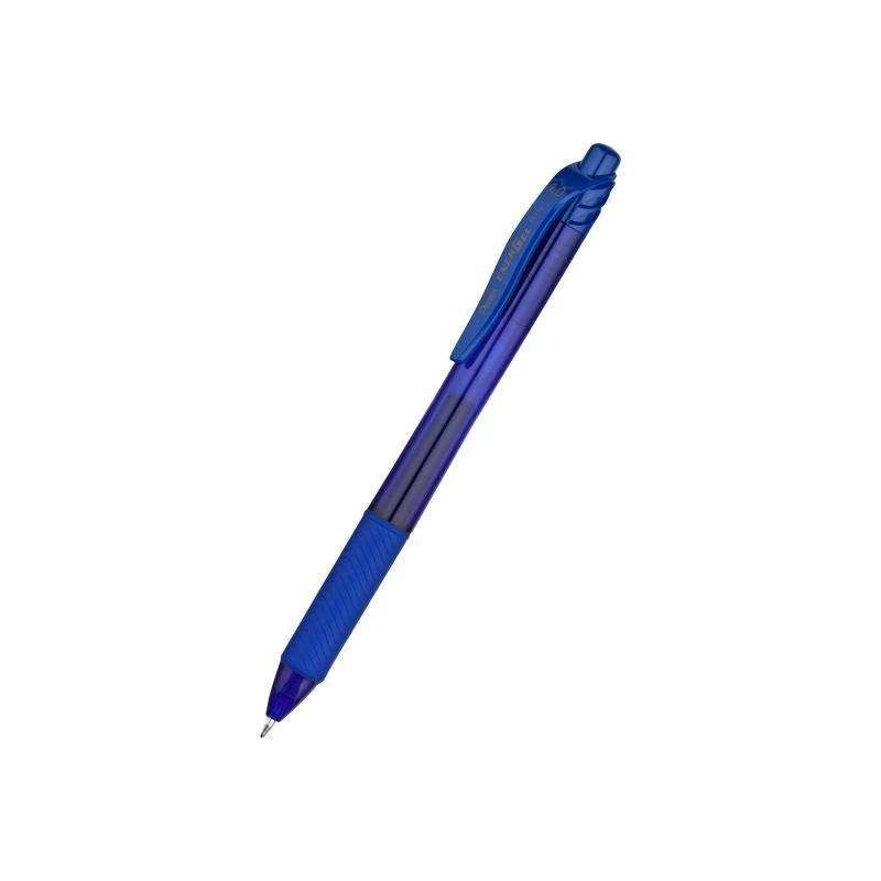 Uzspraužama izvelkama pildspalva Pentel Energel X 1.0 Zila