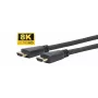 Vivolink Pro, HDMI 2.1, 8K, 120Hz, 48 Gb/s, 2m, melns, 2 m, HDMI Type A (Standard), HDMI Type A (Standard), 7680 x 4320 pikseļi, 3D, melns