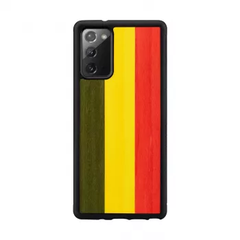 Viedtālruņa maciņš man and wood Galaxy Note 20 reggae melns