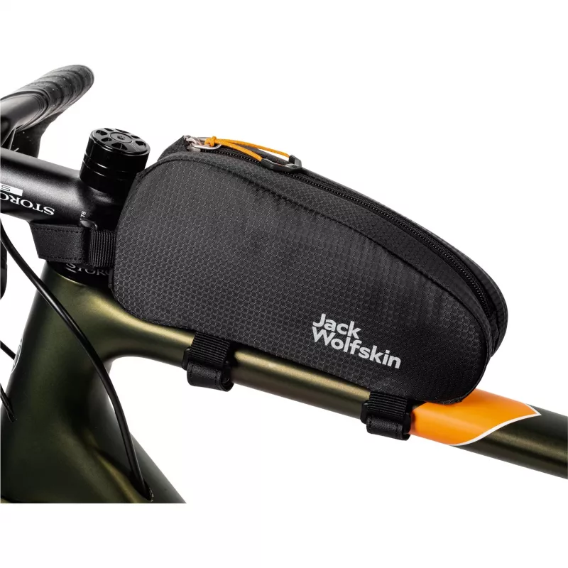 Morobbia Tube Bag , velosipēda grozs/futlāris (melns, Augšējās caurules soma 0,7 L)
