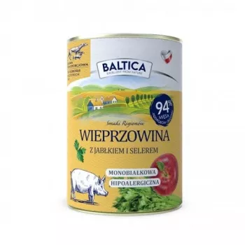 BALTICA regional flavours Cūkgaļa ar ābolu - mitrā suņu barība - 400g