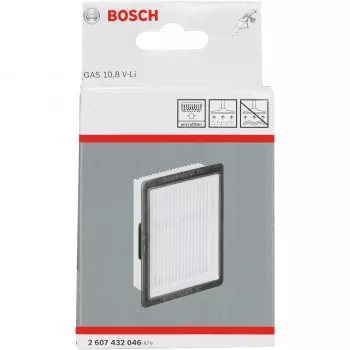 Bosch plēšu filtrs, Filtrs, Melna, Dzeltena, Celuloze, 189,8 cm², 73 mm, 100 mm