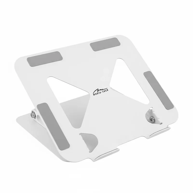 MEDIA-TECH Laptop Statīvs – Laptop Statīvs MT2661W (balts)