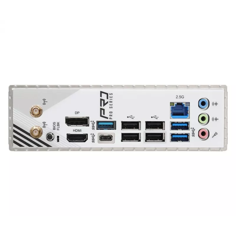 Mātesplate ASROCK A620AM PRO RS WIFI AM5 microATX, AMD A620, 4×DDR5, Wi‑Fi, HDMI, DP, 3×M.2, 2×SATA, 7.1 audio, 1Gb LAN