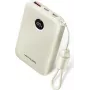 Ārējais akumulators Vention FKAN0-C 10000 mAh — 2× USB-C, 1× USB-A, 22.5 W, Bēša