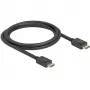 Delock - DisplayPort kabelis - DisplayPort (vīriešu) ar fiksatoru pret DisplayPort (vīriešu) ar fiksatoru - DisplayPort 2.1 - 1,8 m - Atbalsta 16K 60 Hz (15 360 x 8640), līdz 80 Gbps datu pārraidei