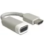 Video kabeļa adapteris DeLOCK 65469 VGA D-Sub uz HDMI Type A balts