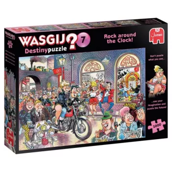 Jumbo Spiele Jumbo Wasgij Destiny 7 Rock around the Clock 1000 gab. puzle 81929 (81929)
