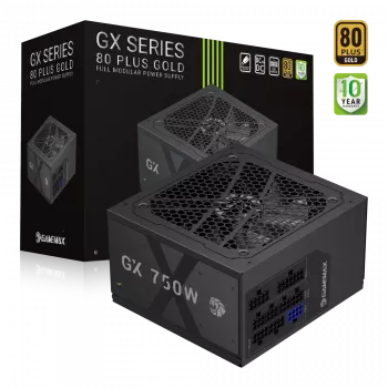 Gamemax barošanas bloks, 80 PLUS, Gold | GX 750GF | 750 W