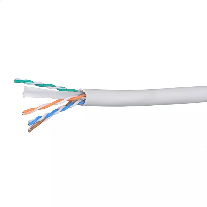 Tīkla kabelis Alantec KIU6ALSOH500D Cat6 U/UTP 23 AWG LSOH 500 m pelēks