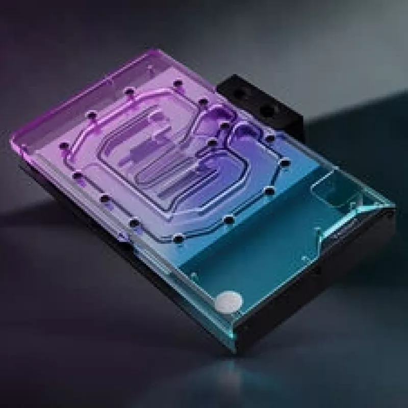 EKWB EK-Quantum Vector³ Master RTX 5090 GPU ūdens dzesētājs, D-RGB, aizmugures plāksne - akrils