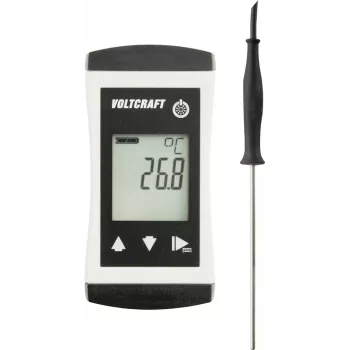 VOLTCRAFT PTM 100 + TPT-200 temperatūras mērierīce -200 - 450 °C Zondes tips Pt1000 IP65