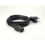 Motorola 23844-00-00R strāvas kabelis Melns