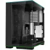 Lian Li O11 Dynamic EVO RGB PC korpusa komplekts, Midi-Tower, ARGB, rūdīts stikls + 6x UNI FAN SL-INF Reverse Blade ventilators - melns