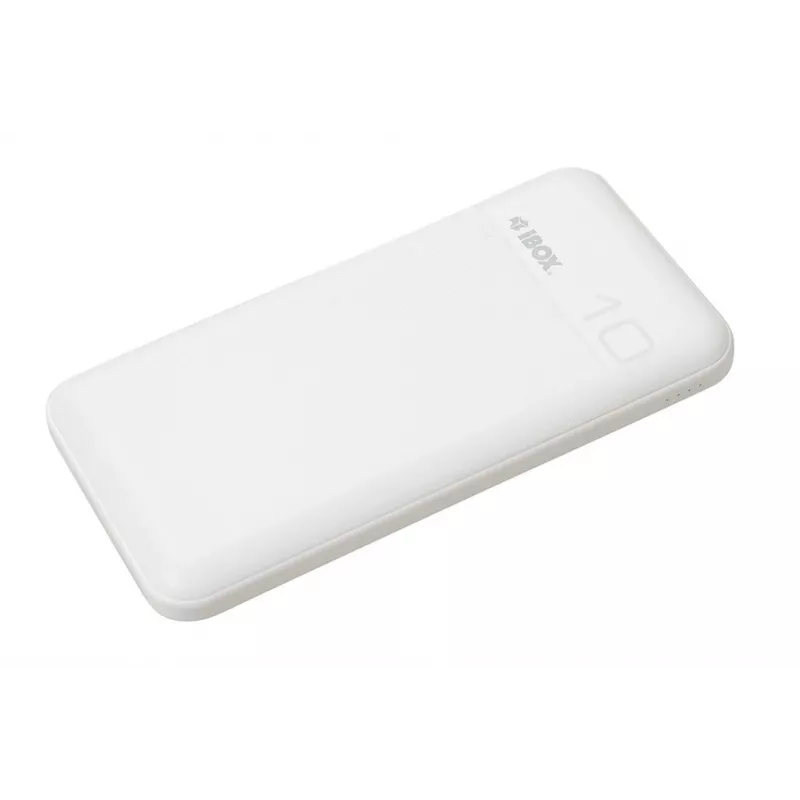 Pārnēsājama ārējā baterija IBOX IPB10 10000 mAh, litija jonu, Quick Charge 3.0, USB-C un USB-A izejas, 20W PD