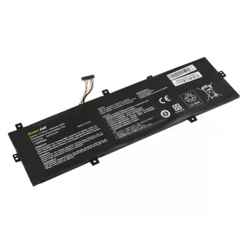 Baterija zaļa Cell AS163 priekš ASUS ZenBook UX430 sērijas