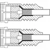 Wentronic Goobay SAT savienojuma kabelis, balts, 5 m - F-spraudnis F-spraudnis (11725)