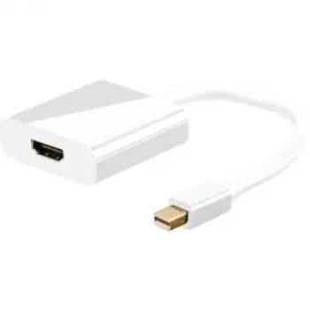 Wentronic Goobay mini DisplayPort–HDMI adaptera kabelis 1.2, Mini DisplayPort spraudnis, 0,1 m — Mini DisplayPort spraudnis > HDMI™ standarta ligzda (A tips) (67880)