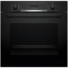 BOSCH HBA514BB3 cepeškrāsns + BOSCH HEZ538000 vienlīmeņa teleskopiskās sliedes