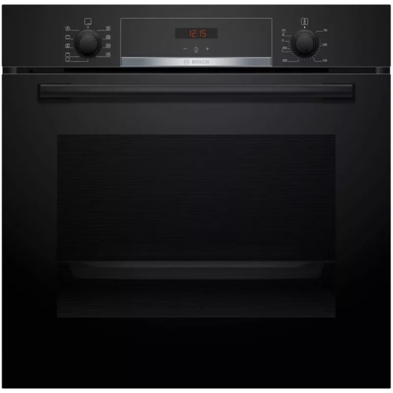 BOSCH HBA514BB3 cepeškrāsns + BOSCH HEZ538000 vienlīmeņa teleskopiskās sliedes