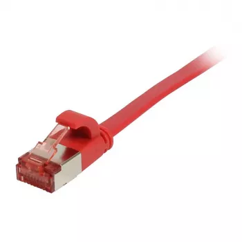 Synergy 21 komutācijas kabelis RJ45, CAT6 250 MHz, 5 m sarkans, FTP (U/FTP), TPE (Superflex), plakans, Synergy 21, - Digitālie/Datu - Tīkla