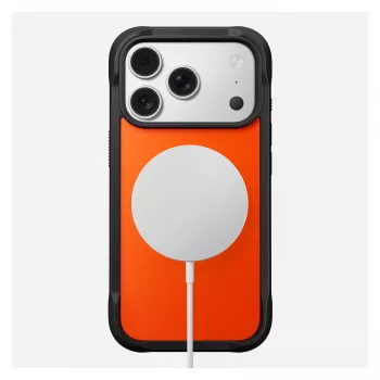Mobilā tālruņa vāciņš Nomad Rugged vāciņš iPhone 17 Pro — 16 cm (6,3 collas), oranžs