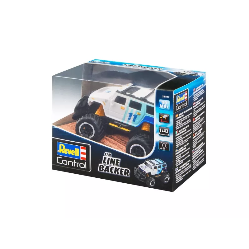 Car Revell Line Backer by REVELL — recommended age 6+, colours: Melns, blue, balta