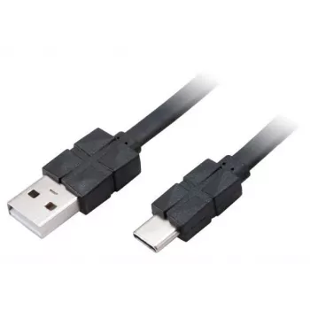 Akasa PROSLIM gluds un plāns USB uzlādes un sinhronizācijas kabelis, A tips uz C - kabelis - digitālais/datu