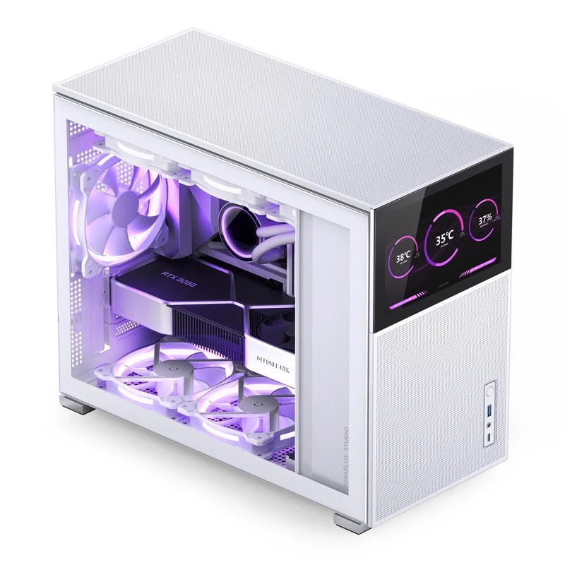 PC korpuss Jonsbo D31 MESH Midi Tower balts