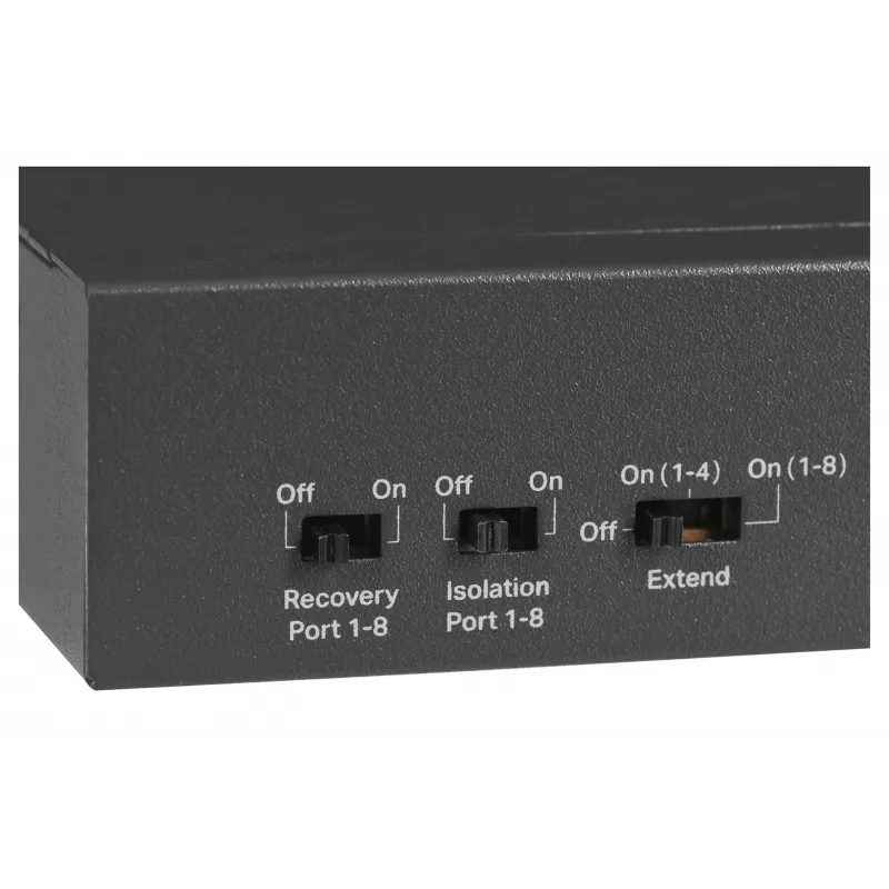 Slēdzis Mercusys MS110P 10 porti 10/100Mbps POE+ 8 porti (Versija 1.0)