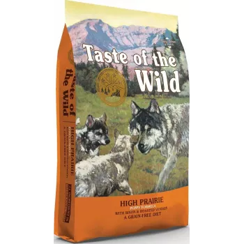 TASTE OF THE WILD Puppy High Prairie - sausā suņu barība - 12,2 kg