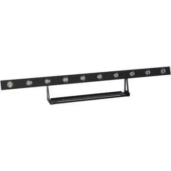 LED josla EUROLITE STP-10 ar 10 LED — kompakts skatuves/strobo apgaismojuma ķermenis