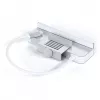 Klēpjdatora dokstacija / pieslēgvietu replikators Satechi ST-UCICHS USB 3.2 Gen 1 Type-C, USB-A pieslēgvietas, SD/MicroSD, sudraba