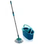 Mazgāšanas sistēmas spainis Leifheit Clean Twist Disc Mop — 20 L, 360° rotējošs mopa uzgalis, metāls un plastmasa, zils