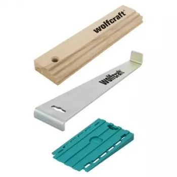 Grīdas ieklāšanas instruments Wolfcraft 6975000 laminātam un parketam, pelēks, 3 gab. iepakojumā