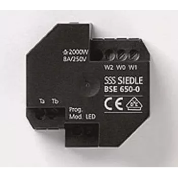 Siedle BSE 650-02 kopnes komutācijas bloks, melns (200031950-02)