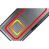 Elektriskais galda grils Rommelsbacher BBQ 2003 — 1900 W, 50×25 cm, rievota + Teppanyaki, regulējams termostats, sudraba/melns