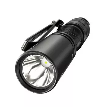 Rokas lukturis Nitecore MT1A Pro — LED 50 lm, uzlādējams caur USB, 1100 mAh, alumīnijs, ūdensizturīgs, triecienizturīgs, melns