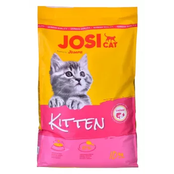 Sausā kaķēnu barība JosiCat Kitten 10 kg – pilnvērtīgs uzturs augošiem kaķēniem