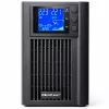 UPS QOLTEC Pure Sine Wave 1kVA 800W ar AVR un LCD displeju