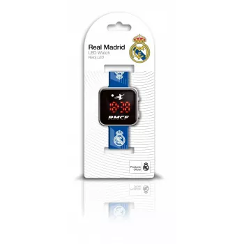 Kids Euroswan Watch LED Real Madrid RM00017 — bērnu digitālais LED pulkstenis, komandas zīmola dizains