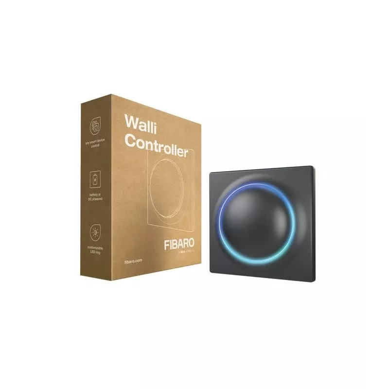 Fibaro FGWCEU-201-8 EU Antracyt Melns