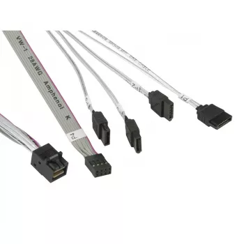Supermicro - SATA-/SAS kabelis - Mini SAS HD (SFF-8643) uz SATA - 50/50/60/70 cm - priekš A+ Server 1013, SuperServer 5018, 5019, 5019S, SuperStorage Server 5019D8