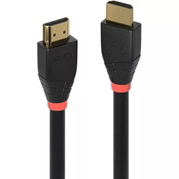 Lindy 7.5m Active HDMI 4K60 kabelis, 7,5 m, HDMI Type A (Standard), HDMI Type A (Standard), 18 Gbit/s, Audio Return Channel (ARC), Melns