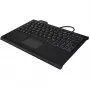 KeySonic KSK-3210ELU (DE) tastatūra Mājas USB QWERTZ Vācu Melna