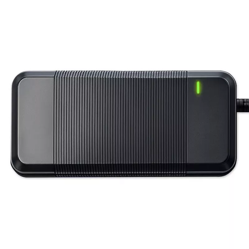 Lādētājs QOLTEC 36V–42V 4A e-velosipēdam, DC spraudnis 5,5×2,1 mm