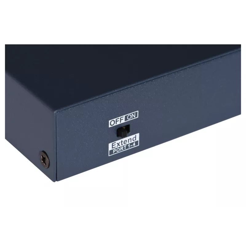 Hikvision DS-3E0106HP-E tīkls Links nevadāms Fast Ethernet (10/100) PoE atbalsts zils